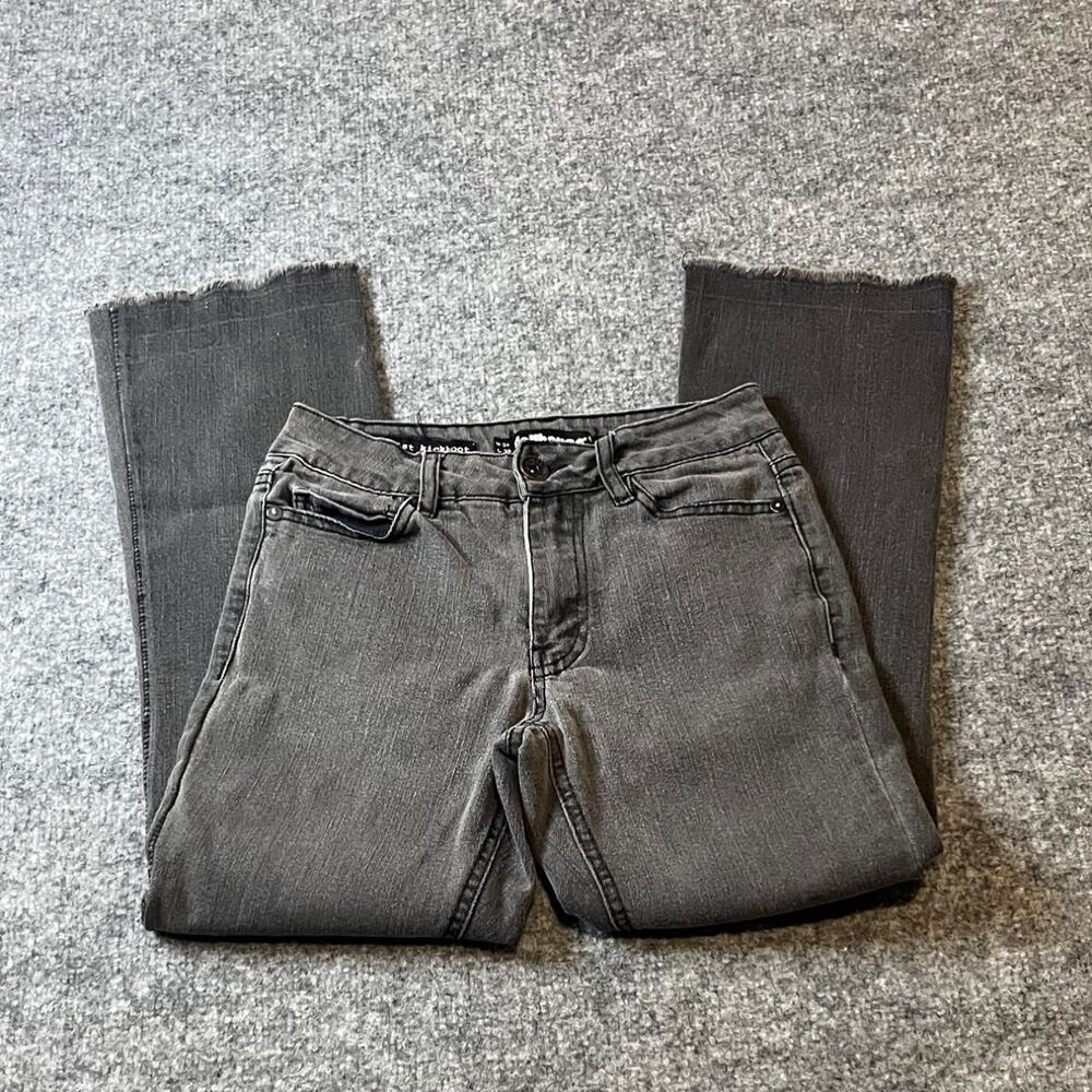 Dollhouse Women's Black and Grey Jeans